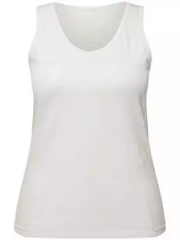 Майка Ulla Popken, цвет schneewei