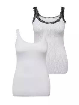 Майка Ulla Popken, цвет schneewei