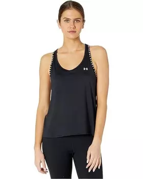 Майка Under Armour Knockout Tank, цвет Black/Black/White