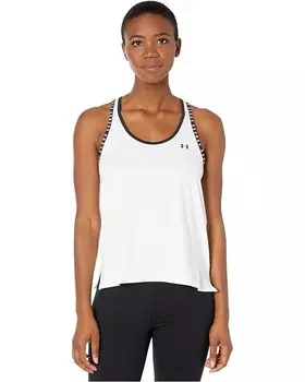 Майка Under Armour Knockout Tank, цвет White/White/Black