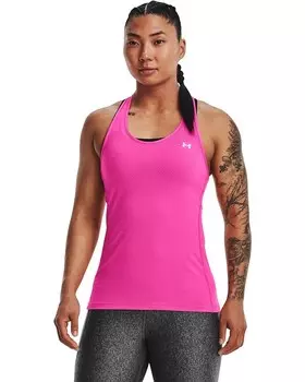 Майка Under Armour UA HeatGear Armour Racer Tank, цвет Rebel Pink/Iridescent