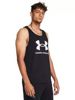 Майка Under Armour UA SPORTSTYLE LOGO, черный