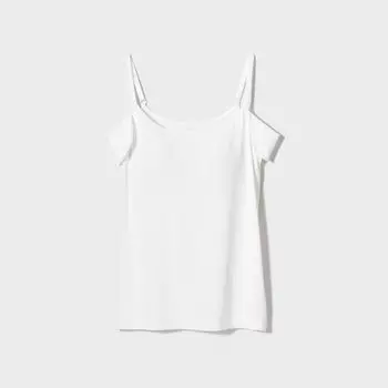 Майка Uniqlo Airism Acetribra, белый