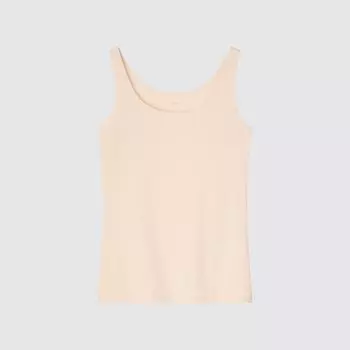 Майка Uniqlo Airism, бежевый