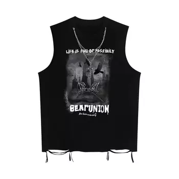 Майка унисекс BEAR UNION, черный