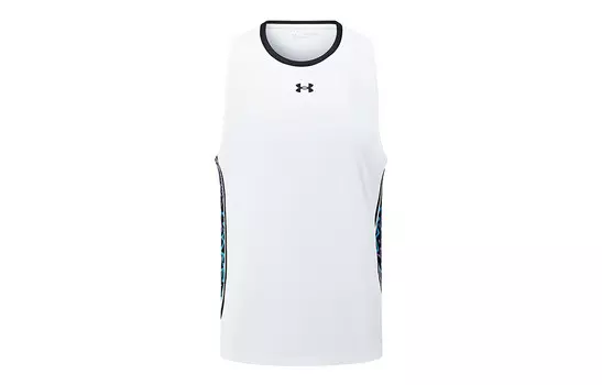 Майка унисекс белый Under Armour, белый