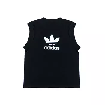 Майка унисекс черный Adidas Originals, черный