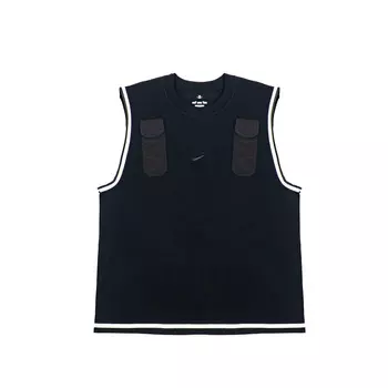 Майка унисекс черный Nike, черный