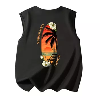 Майка унисекс HUANQIU, черный