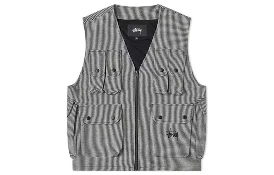 Майка унисекс серый Stussy, серый