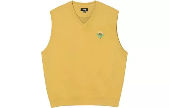 Майка унисекс Stussy, желтый