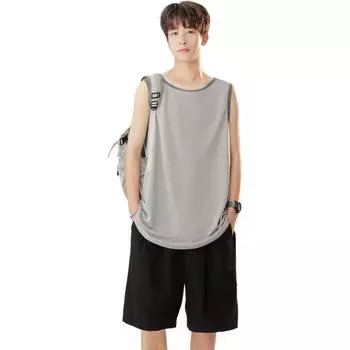 Майка унисекс TnTn, серый