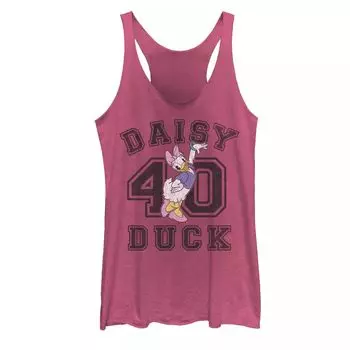 Майка университетского текста № 40 Disney Daisy Duck для юниоров Licensed Character