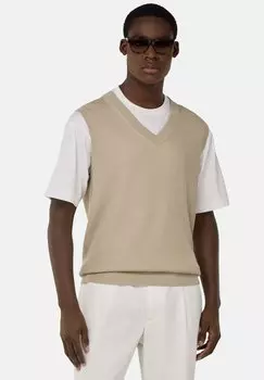 Майка V-NECK Boggi Milano, песочный