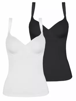 Майка Viania 2 шт, черный