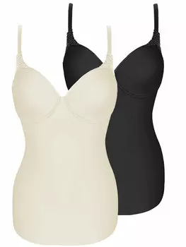 Майка Viania 2 шт, цвет cream schwarz