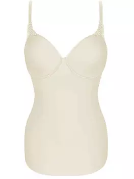 Майка Viania Spacer Bgel BH Hemd Carola, кремовый