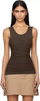 Майка Vichyl Paloma Wool, коричневый