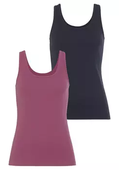 Майка Vivance, цвет beere, navy