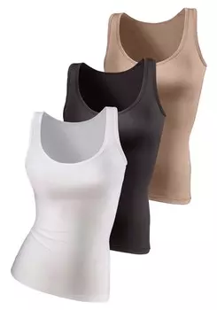 Майка VIVANCE, разноцветный