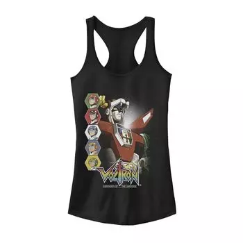 Майка Voltron Hexagons Lions Unite для юниоров с графическим рисунком Licensed Character