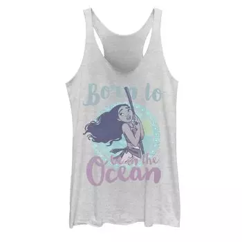 Майка в расписном стиле Disney's Moana Juniors "Born To Be In The Ocean" Licensed Character