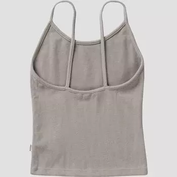 Майка в рубчик Ballet - женская Rolla's, цвет Grey Marled