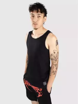 Майка в рубчик Empyre, черный