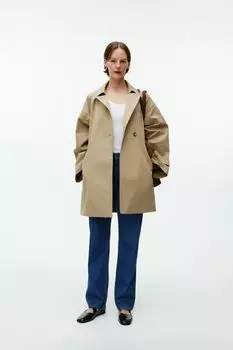 Майка в рубчик H&M, белый