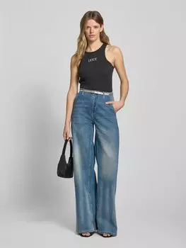 Майка в рубчик, модель «GEMINI» Levi's, черный