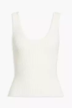 Майка в рубчик ZIMMERMANN, слоновая кость