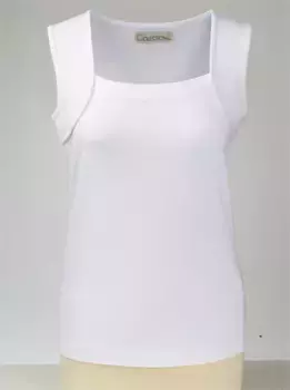 Майка в стиле кэжуал Casual Looks, белый