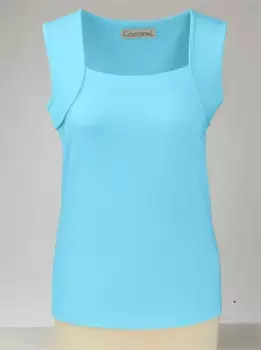 Майка в стиле кэжуал Casual Looks, голубой