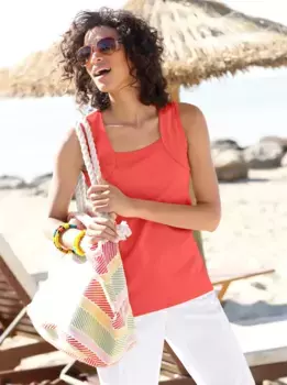 Майка в стиле кэжуал Casual Looks, красный