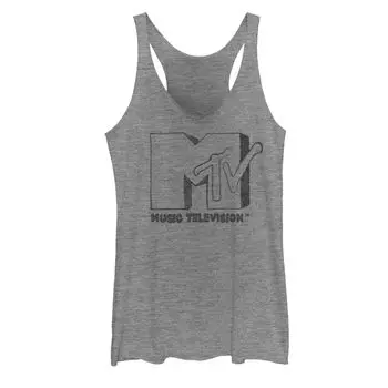 Майка в стиле ретро с логотипом MTV Sharpie Sketch для юниоров Licensed Character