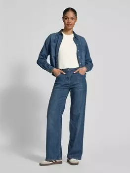 Майка в трикотажном исполнении модель «LYDIA» Selected Femme, кремовый