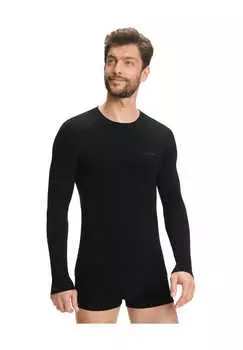 Майка "wool-tech light" согревающая препятствующая появлению запаха Falke, черный