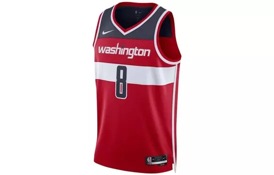 Майка X NBA мужской красный Nike, красный