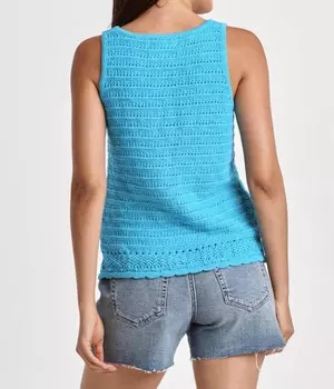 Майка Yalinda с круглым вырезом в Адриатическом море Dear John Denim