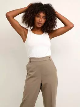 Майка yoko slim fit KAFFE, цвет Optical White