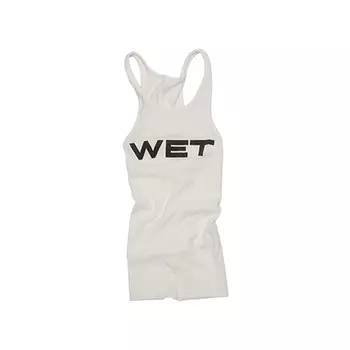 Майка Yzy Mowalola Wet, белый