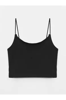 Майка - Зеленый - Приталенный LC Waikiki, зеленый