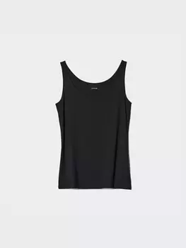 Майка женская Airism Uniqlo, цвет 09 черный