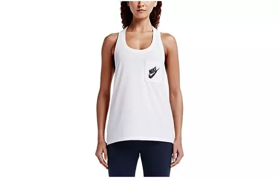 Майка женская белая Nike