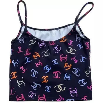 Майка женская Chanel, черный