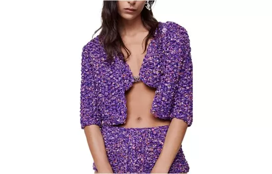 Майка женская Chanel, фиолетовый