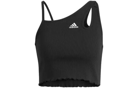 Майка женская черная Adidas