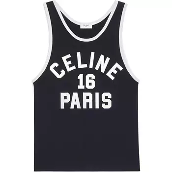 Майка женская черная Celine