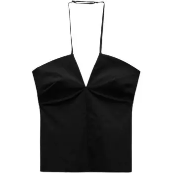 Майка женская черная Zara