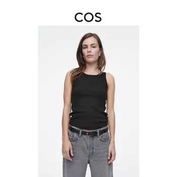 Майка женская Cos приталенная, черный